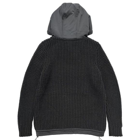 Diesel Military Parka Hooded Waffle knit wool blend , Size M Unique, men… - Picture 5 of 6